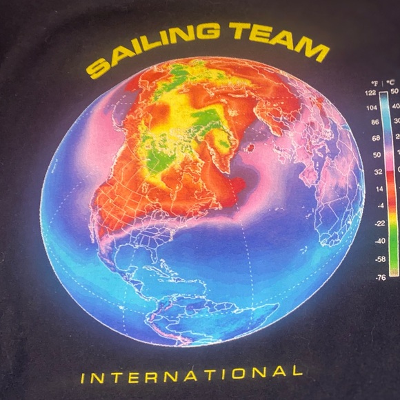 Lil Yachty Sailing Team Tour Long Sleeve Tee Black, sz XL - Picture 8 of 11